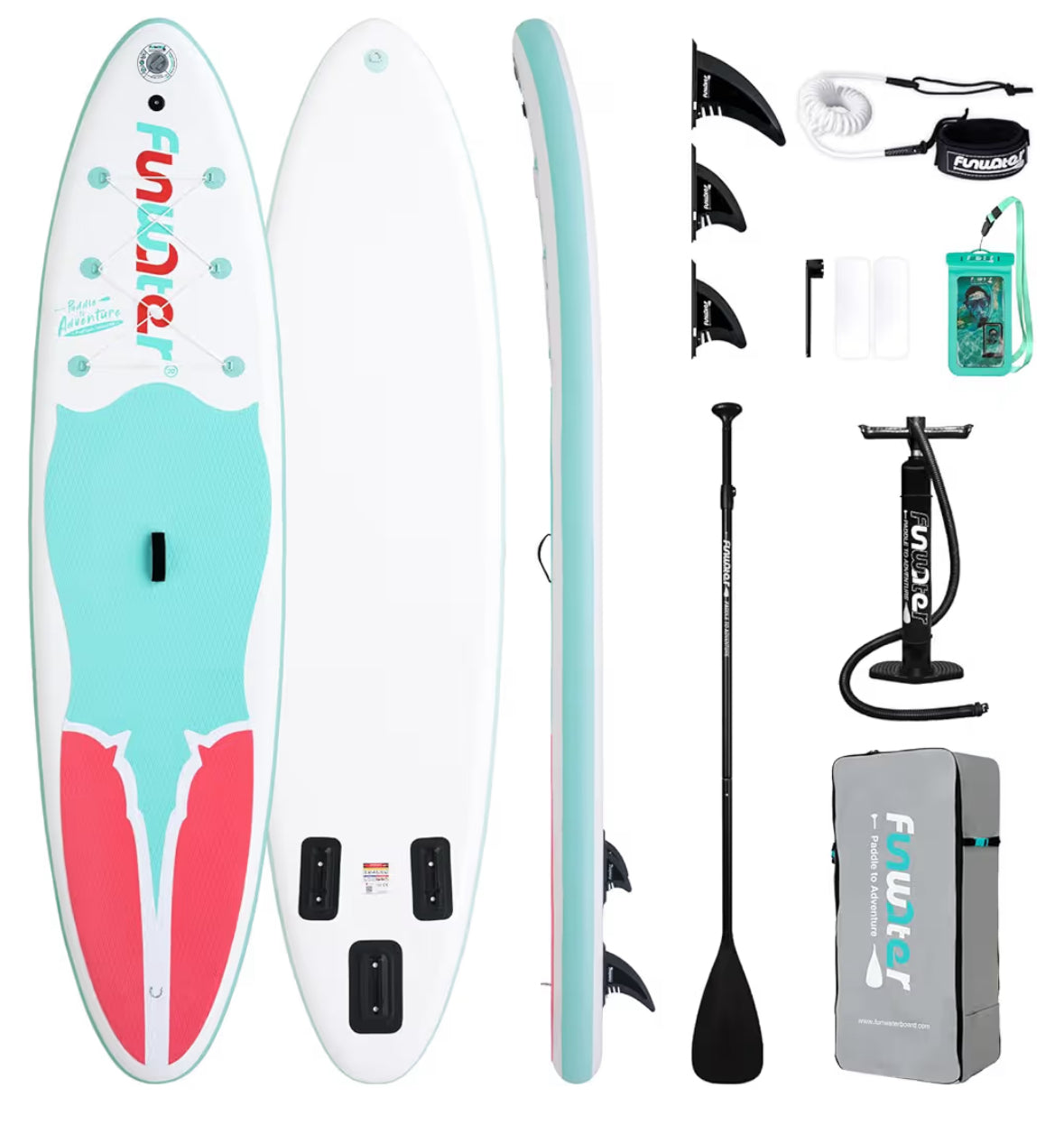 11ft Pink/Blue Manta Ray