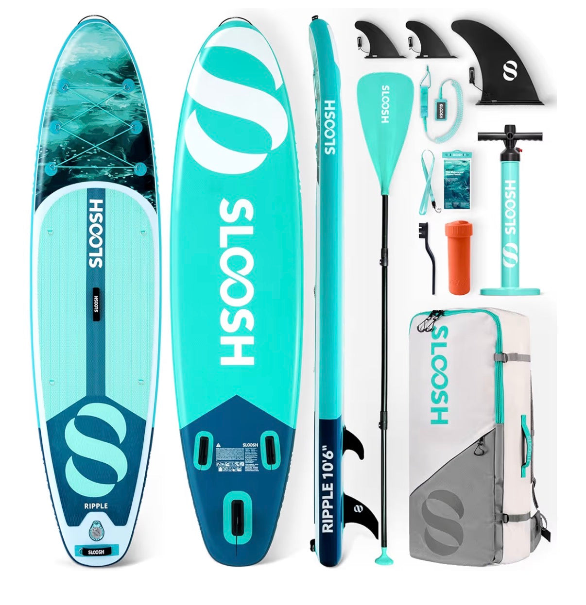 SLOOSH Teal Coastal 10’6”