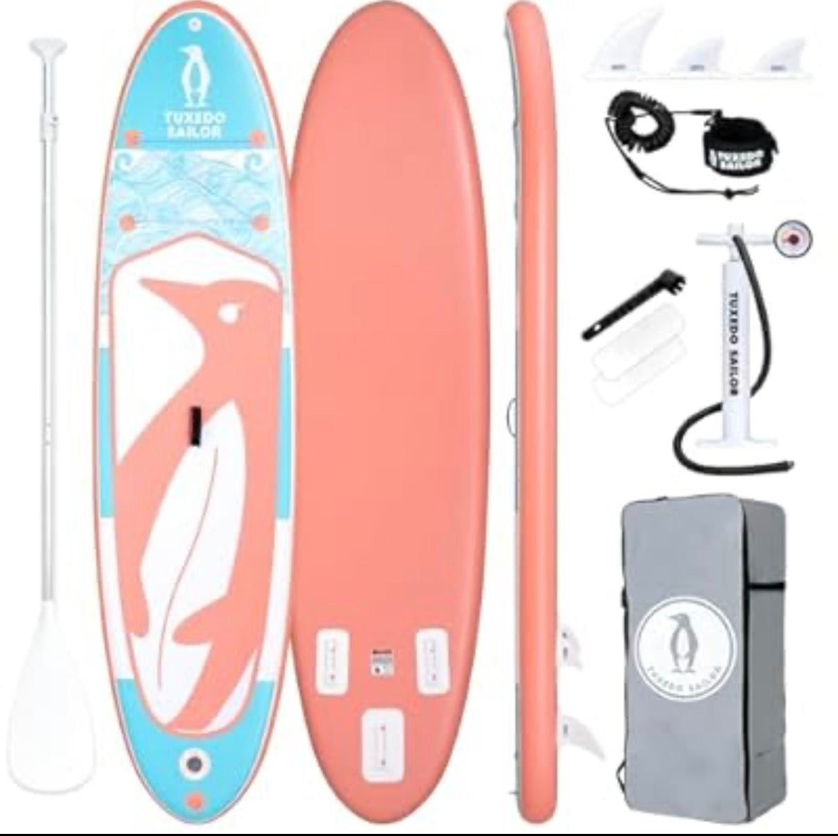 Pink/Blue 10’6” Tuxedo sailor
