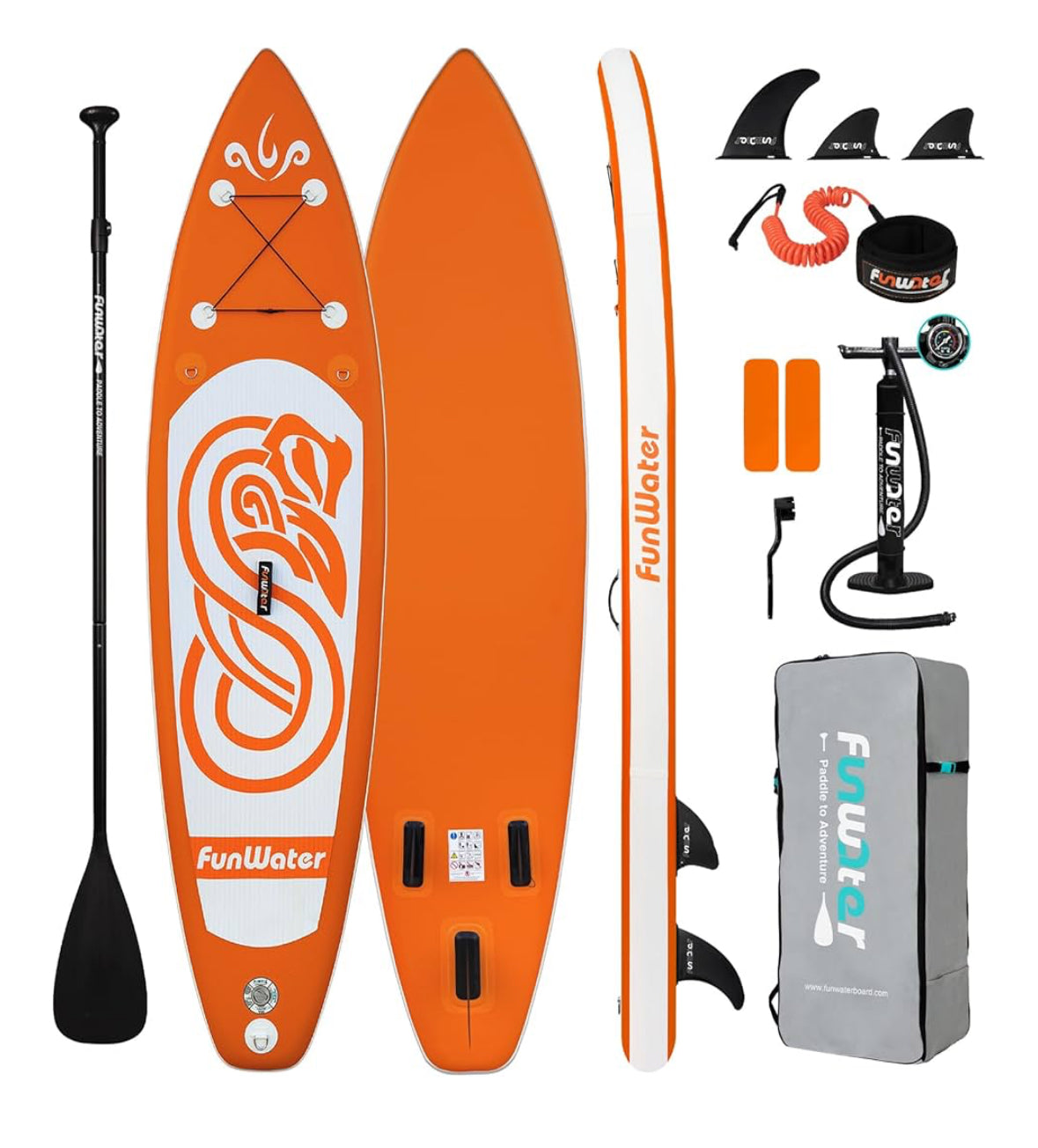 10ft Orange Funwater