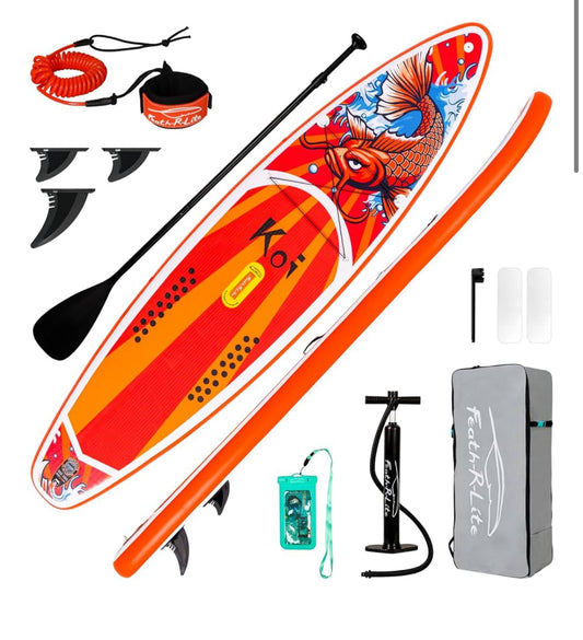 11ft Orange Koi- Feath-R-Lite