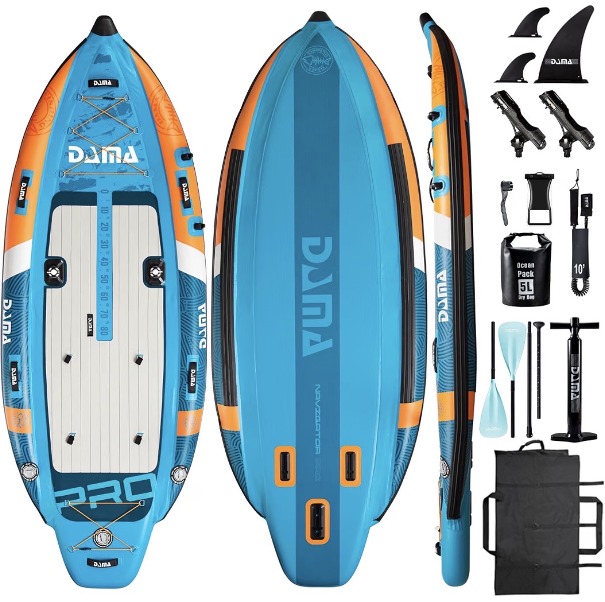 Dama 10’8x47” fishing paddle board