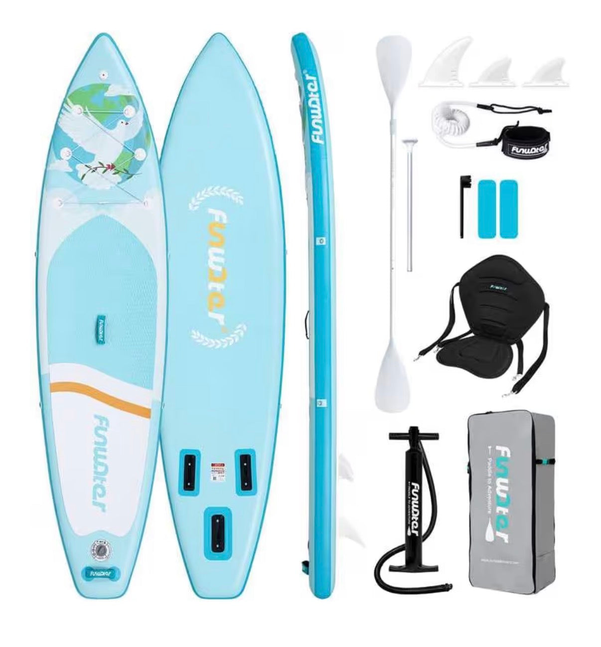 Funwater 10’6” Dove with seat