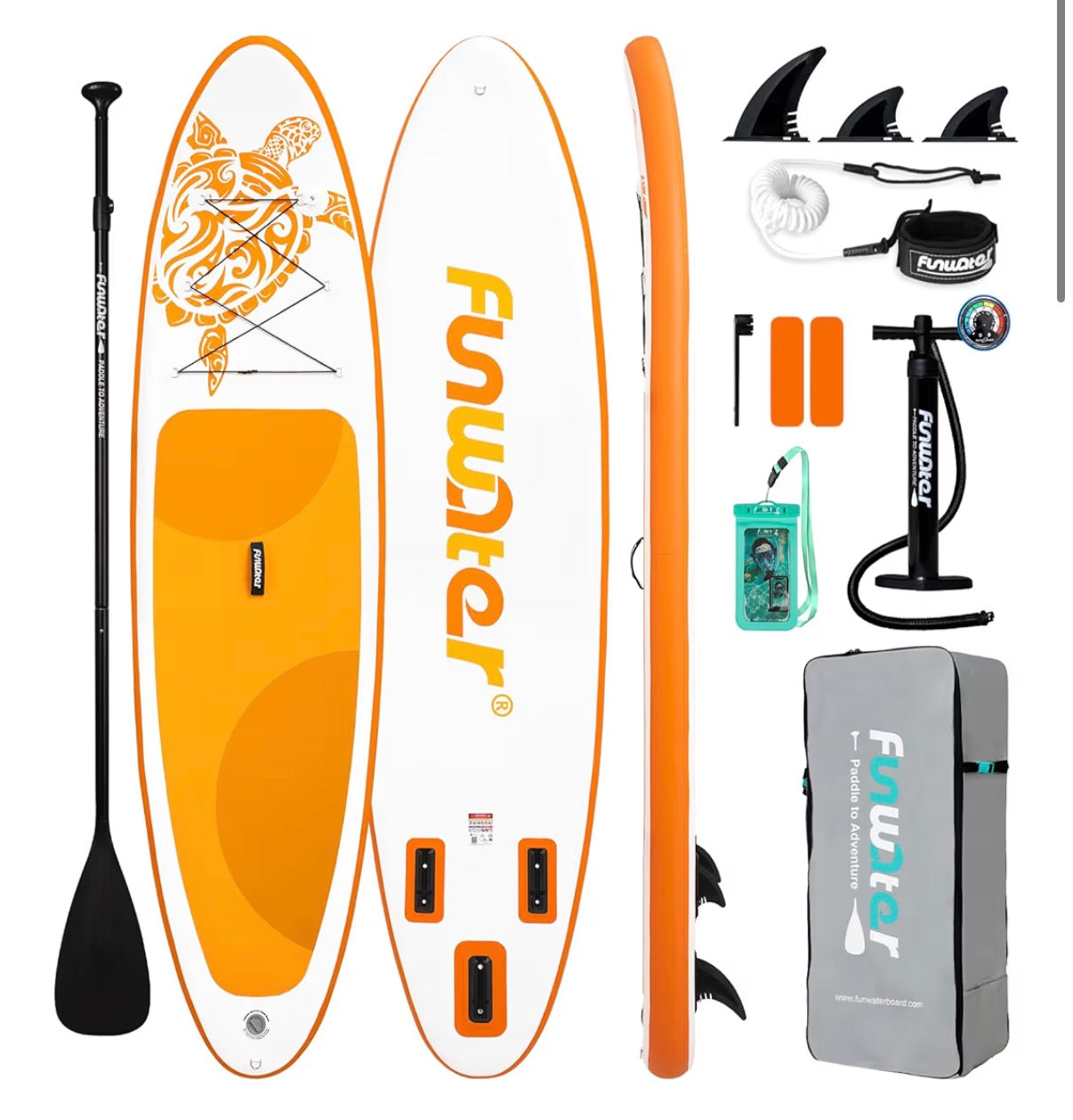 Funwater 10’6” Gold Turtle