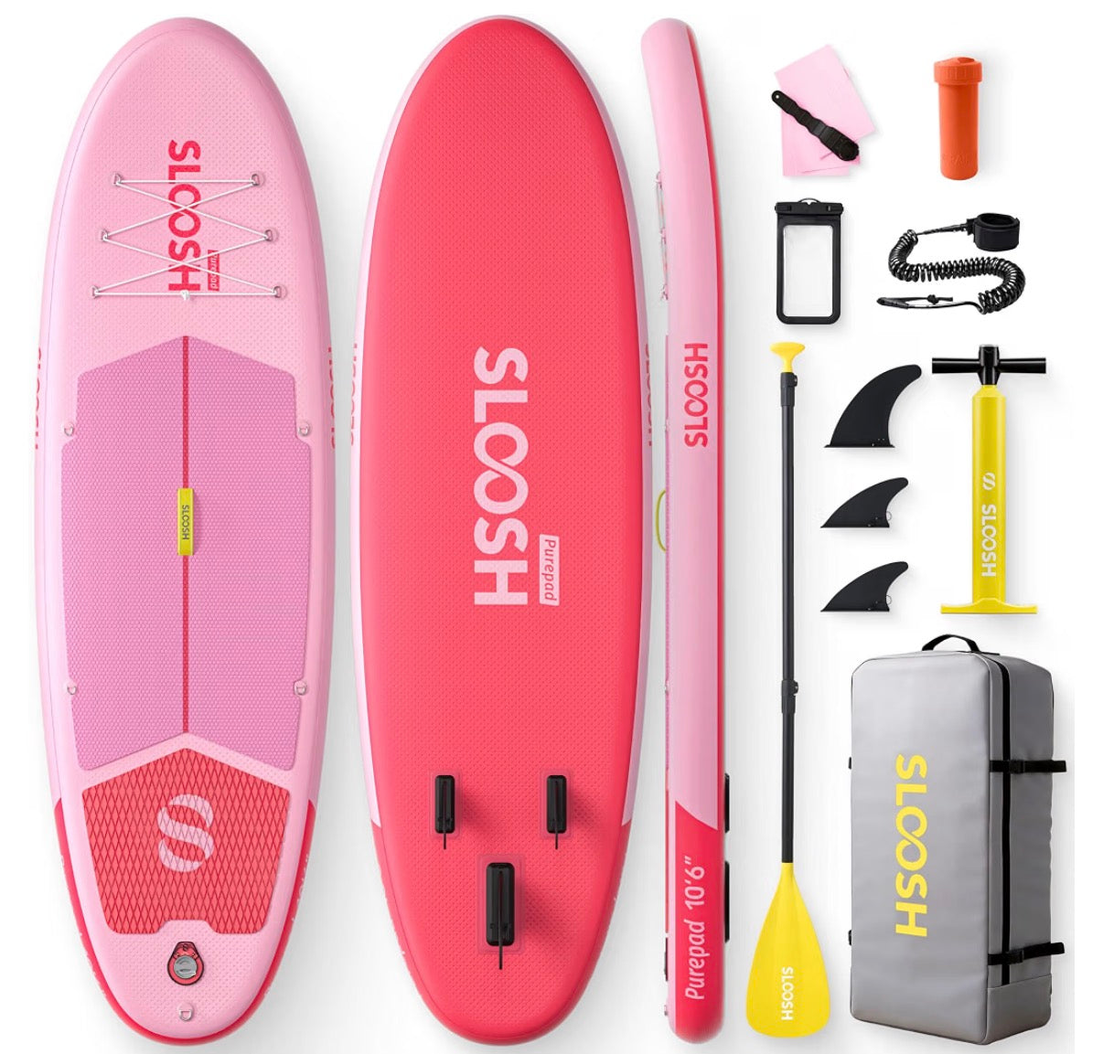 SLOOSH Pink 10’6”x33” weight capacity 450lbs